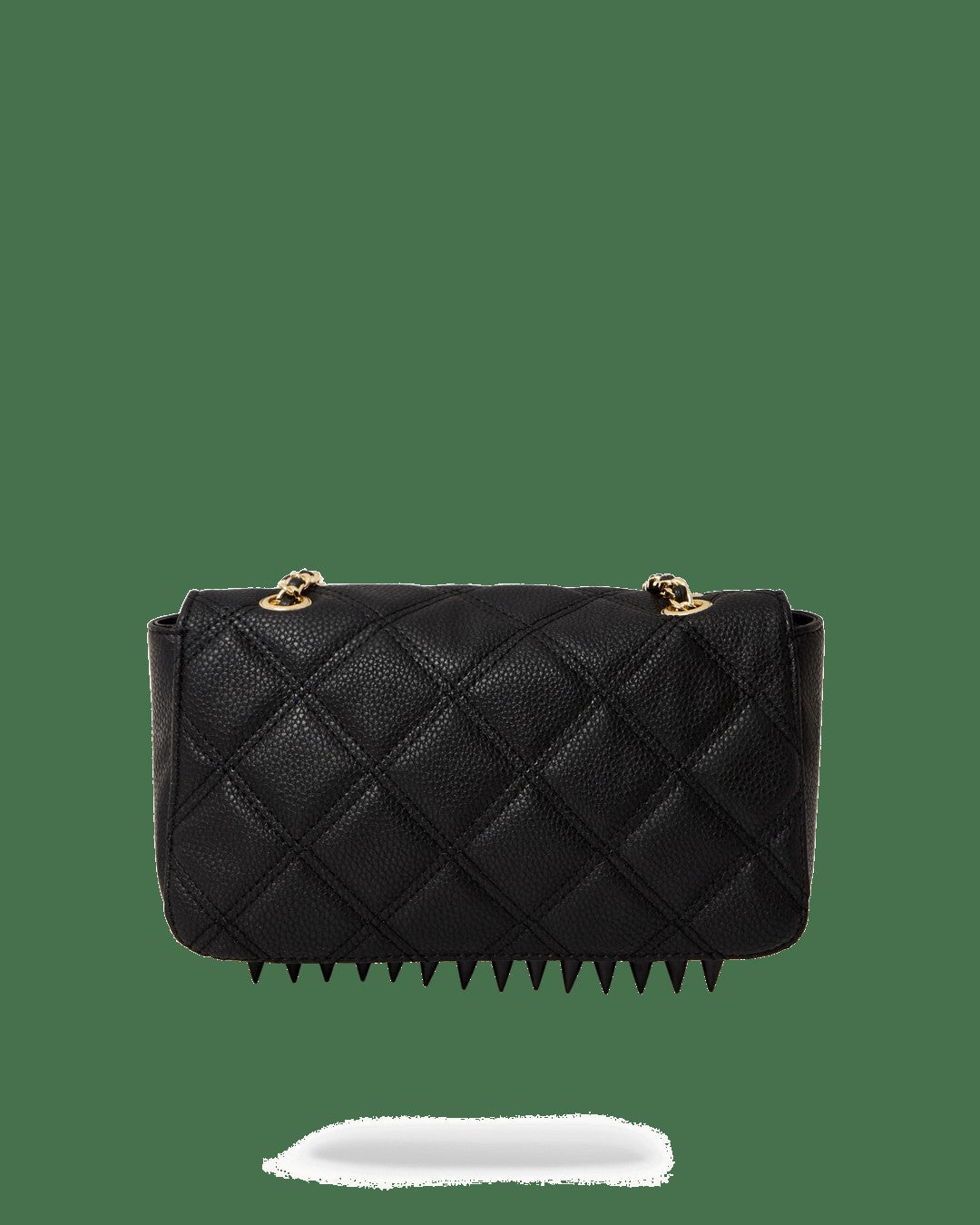 Sprayground - NOIR QUILT GOLD CHAIN SHARK HANDBAG