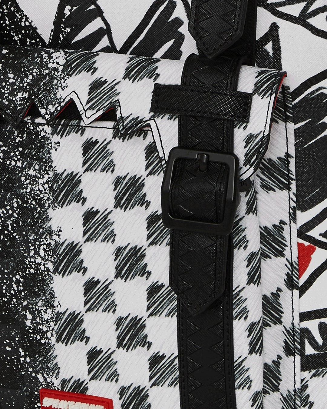 Sprayground - SCRIBBLE DRIBBLE CHECK HILLS BACKPACK