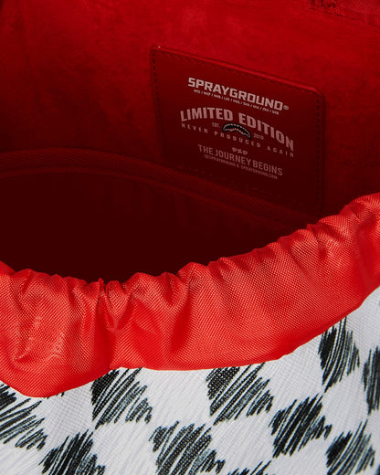 Sprayground - SCRIBBLE DRIBBLE CHECK HILLS BACKPACK