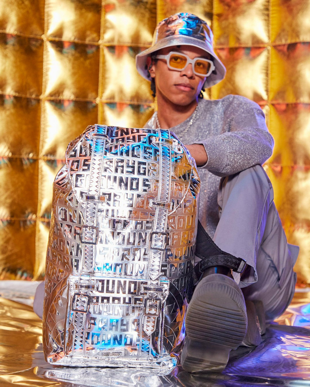 Sprayground - FUTURE TITAN (METALLIC) HILLS BACKPACK