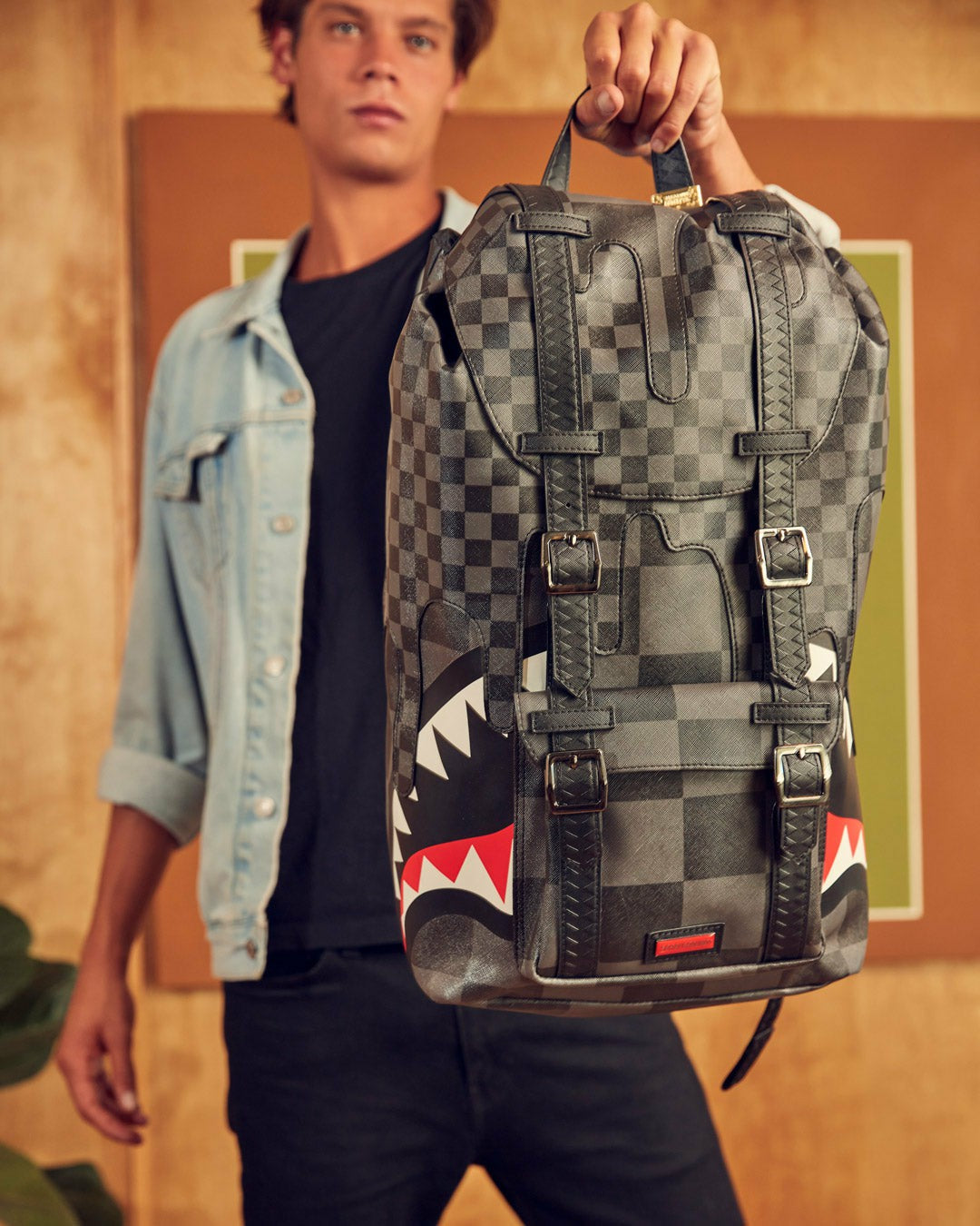 Sprayground - XTC GREY SHARKS IN PARIS HILLS BACKPACK