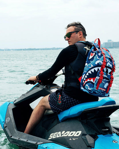 Sprayground - SHARK WAVE HILLS BACKPACK