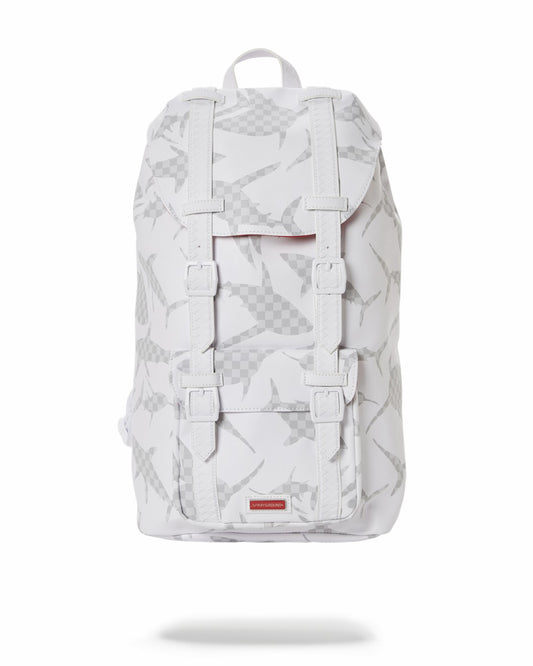 Sprayground - SHARK CHECK (WHITE) HILLS BACKPACK