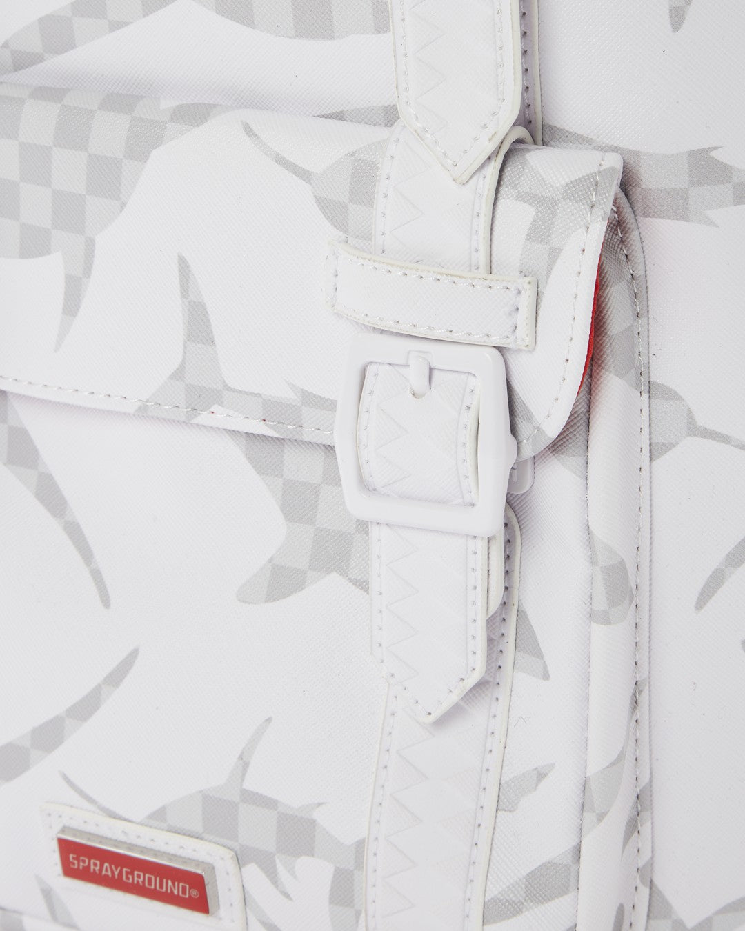 Sprayground - SHARK CHECK (WHITE) HILLS BACKPACK