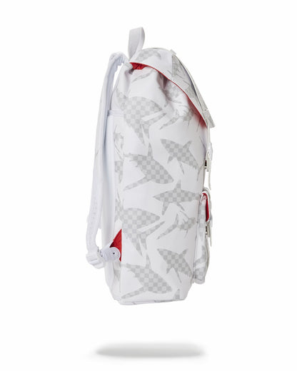 Sprayground - SHARK CHECK (WHITE) HILLS BACKPACK