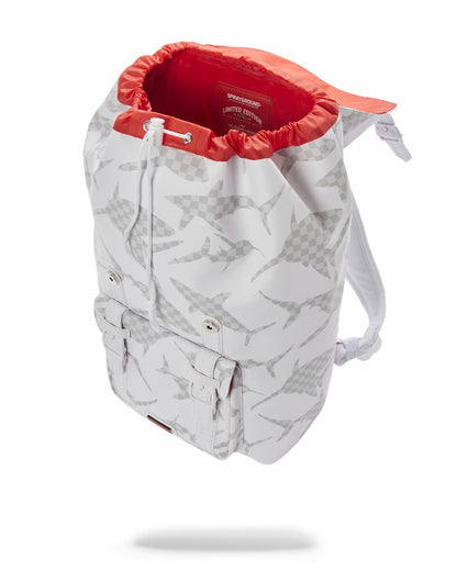 Sprayground - SHARK CHECK (WHITE) HILLS BACKPACK