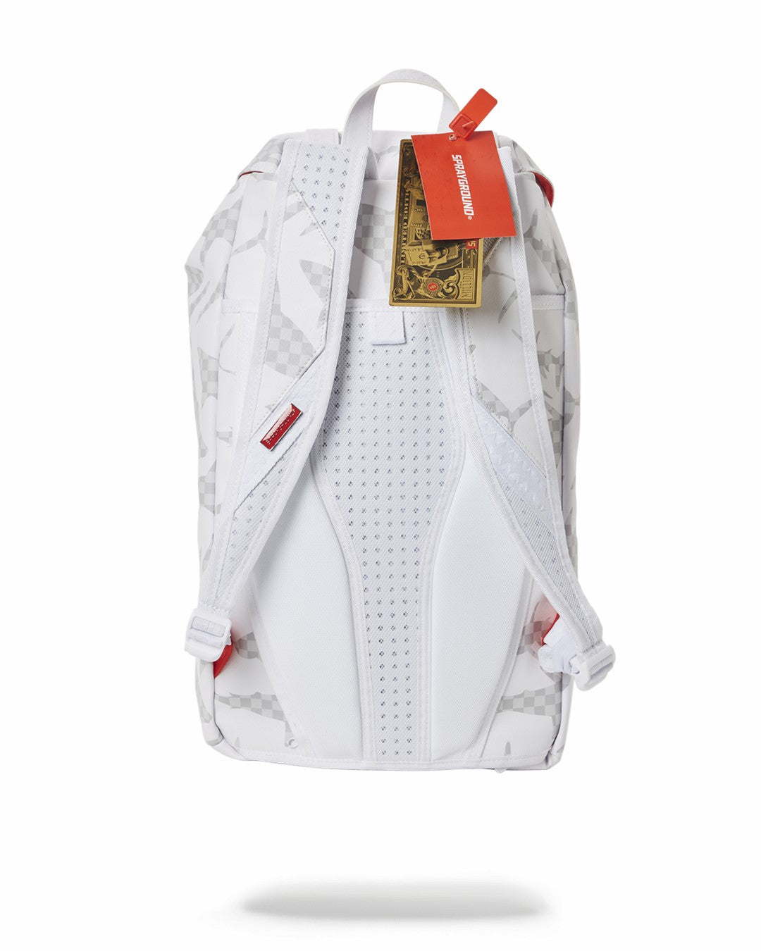 Sprayground - SHARK CHECK (WHITE) HILLS BACKPACK