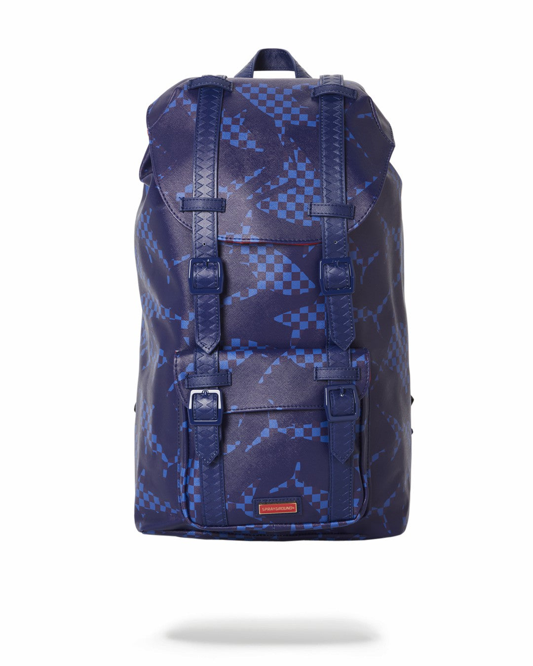 Sprayground - SHARK CHECK (BLUE) HILLS BACKPACK