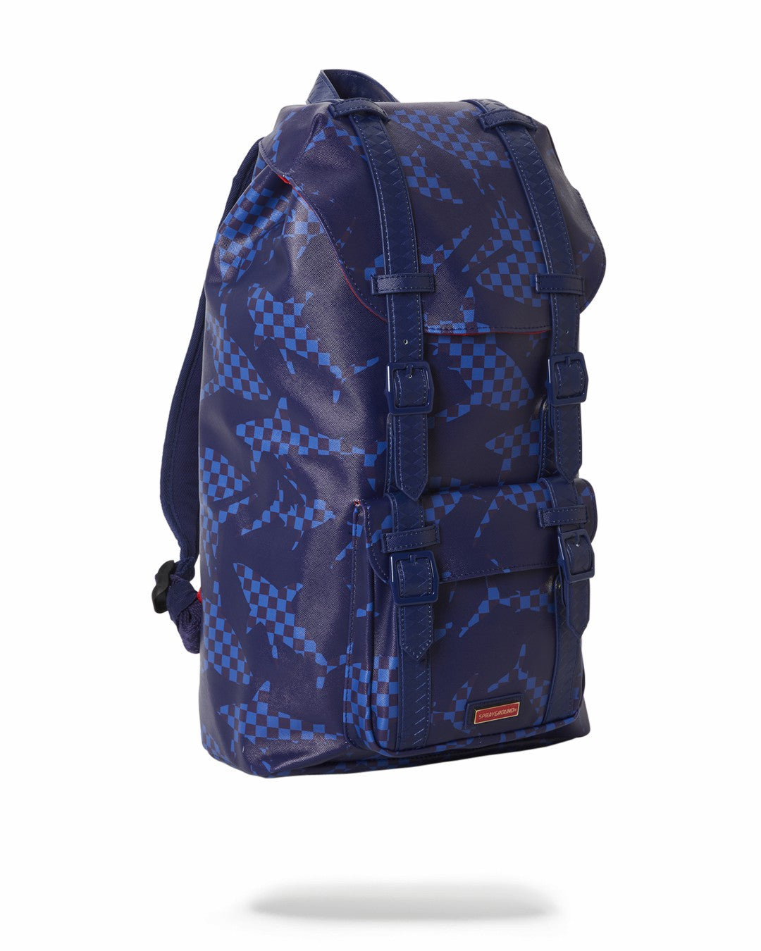 Sprayground - SHARK CHECK (BLUE) HILLS BACKPACK