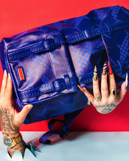Sprayground - SHARK CHECK (BLUE) HILLS BACKPACK