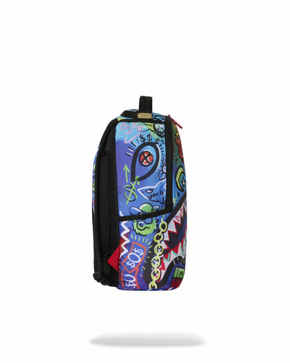 Sprayground - SPLIT SCRIBBLES BACKPACK