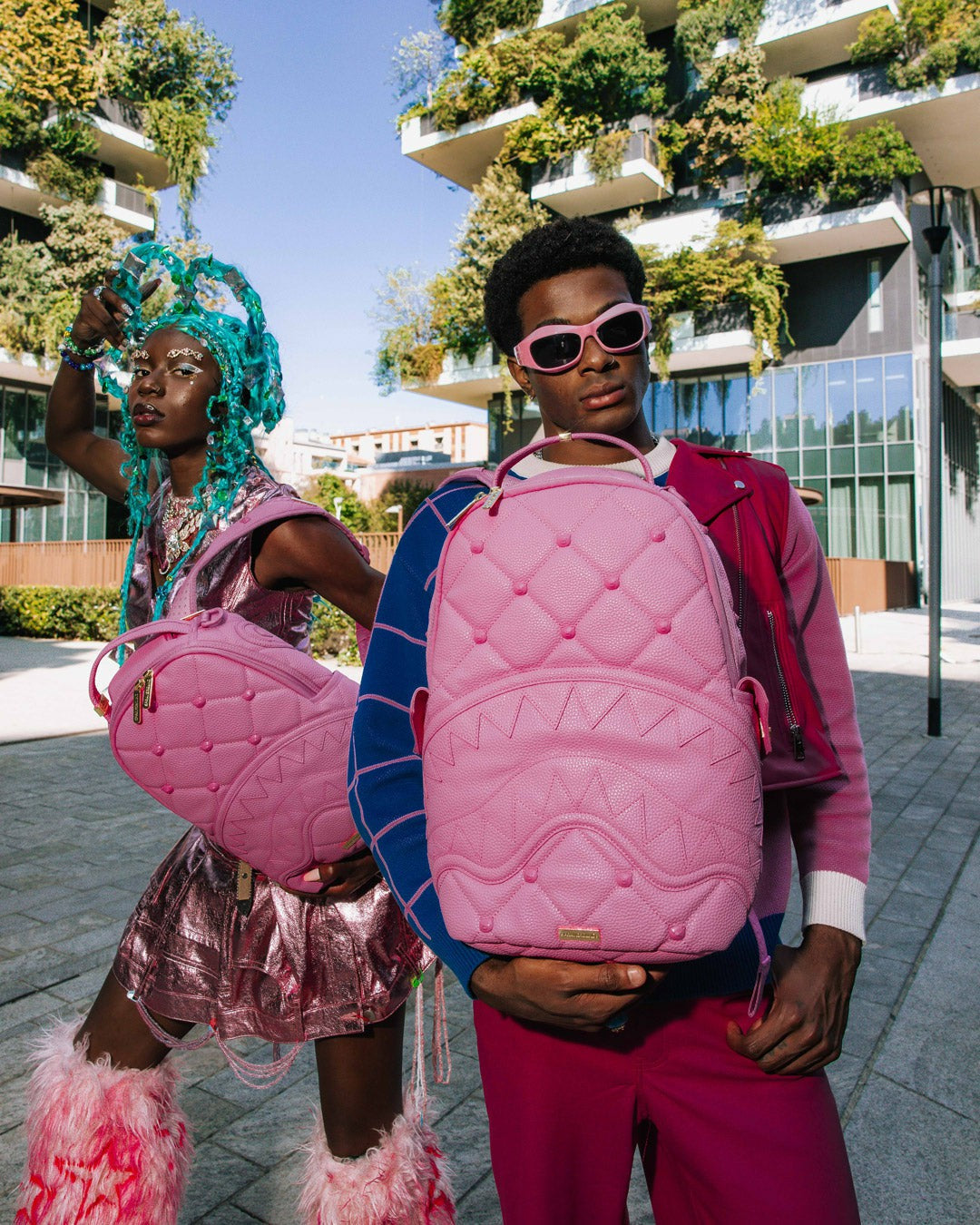 Sprayground - SORBET STUNNA BEAR STUD MINI BACKPACK