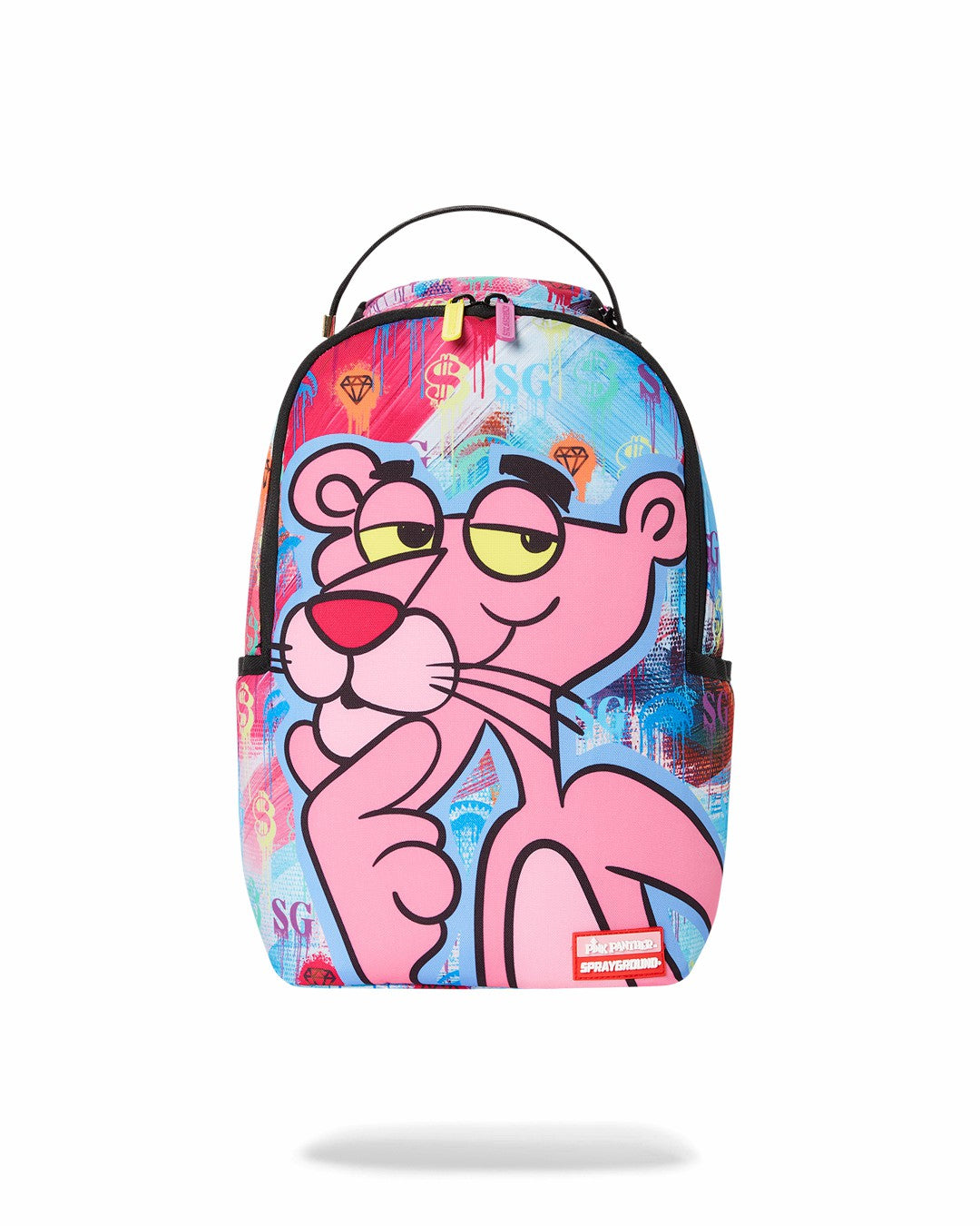 Sprayground - SMALL BACKPACK: PINK PANTHER ART CLASS