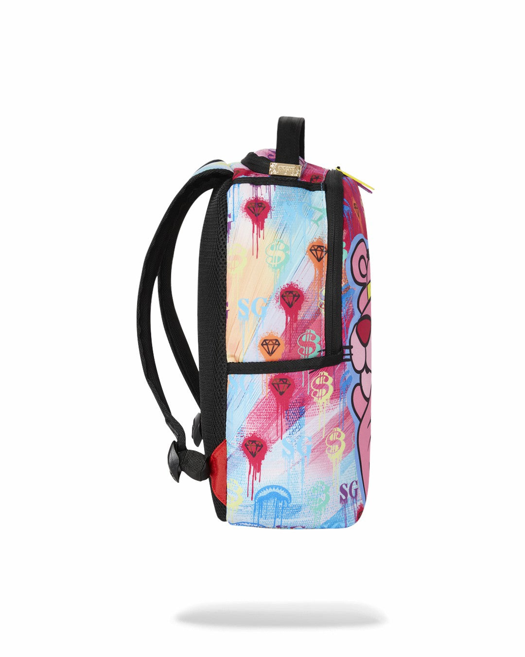 Sprayground - SMALL BACKPACK: PINK PANTHER ART CLASS