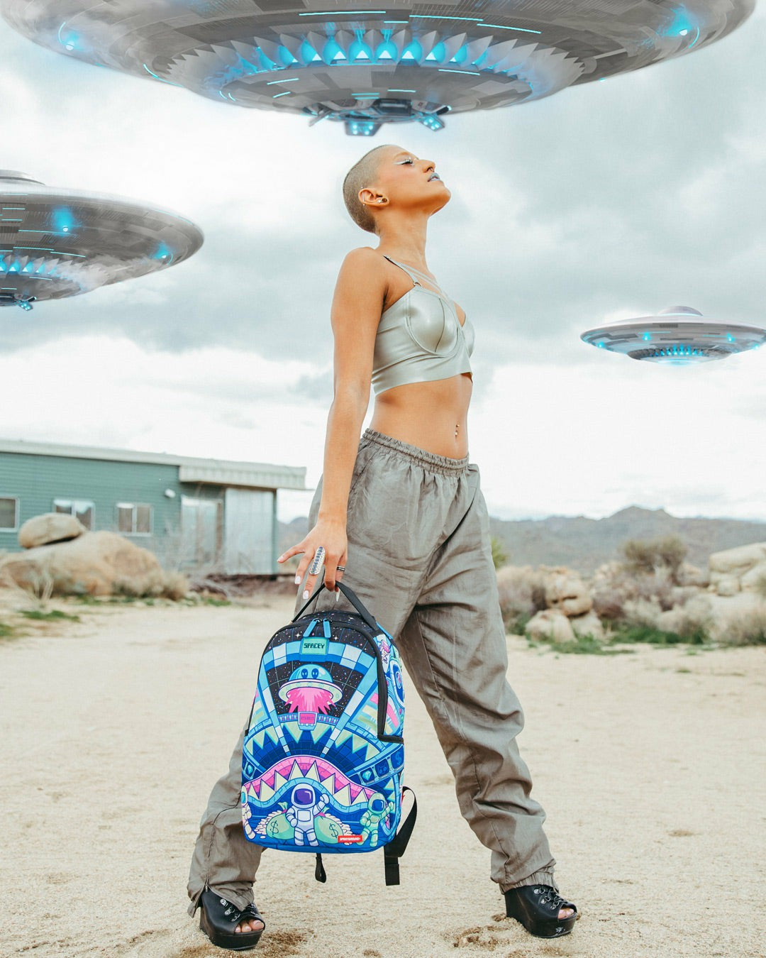 Sprayground - MINI LAND OF ASTROMANE BACKPACK
