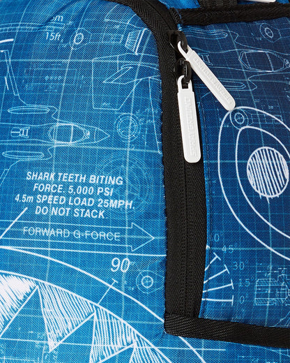 Sprayground - MINI SCHEMATICS SHARK BACKPACK