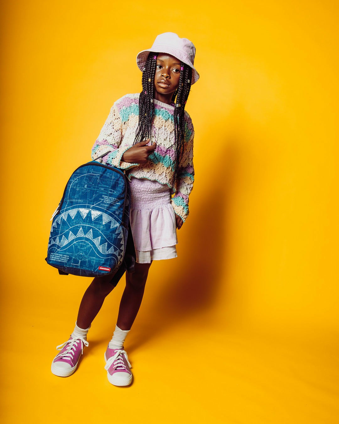 Sprayground - MINI SCHEMATICS SHARK BACKPACK