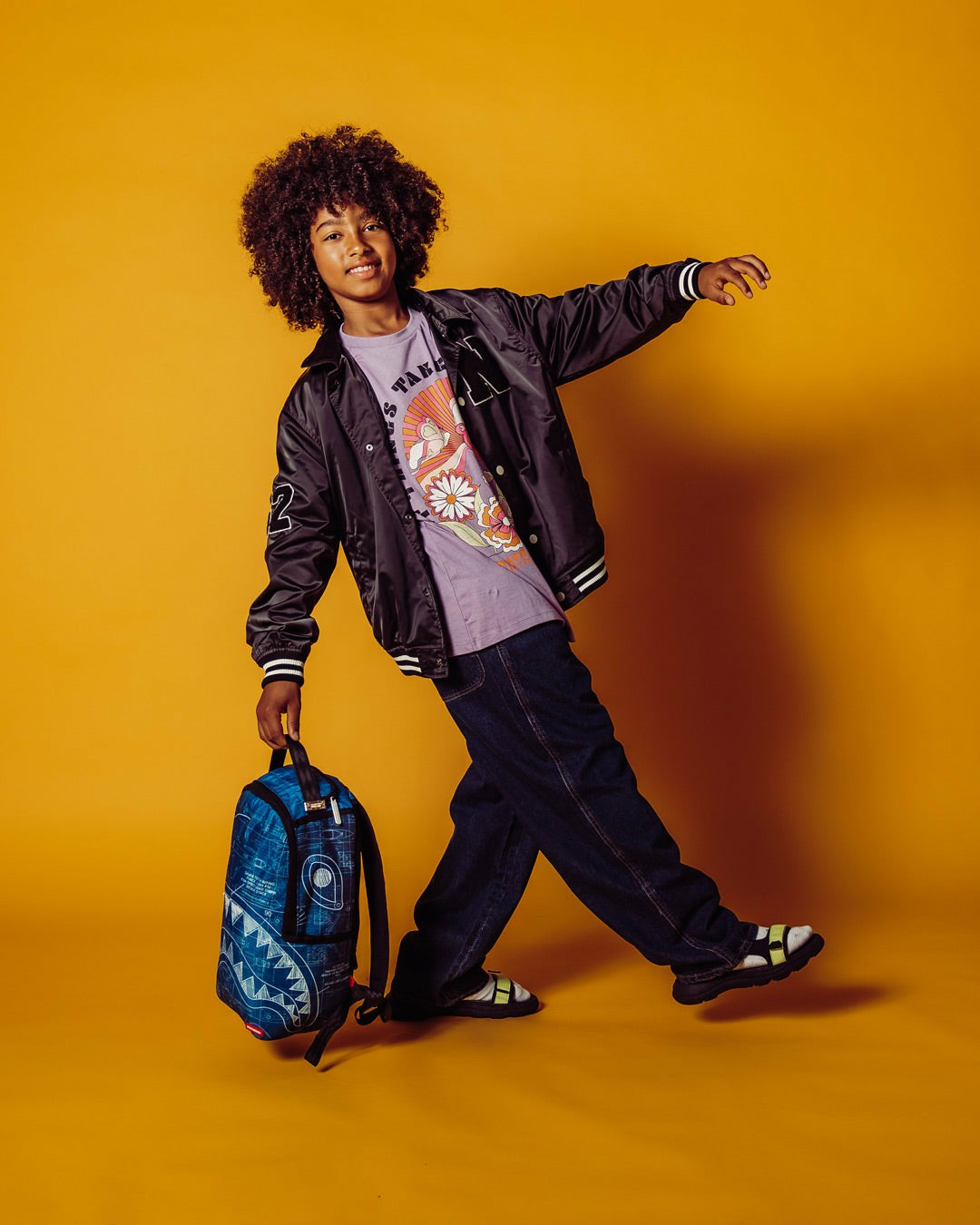 Sprayground - MINI SCHEMATICS SHARK BACKPACK