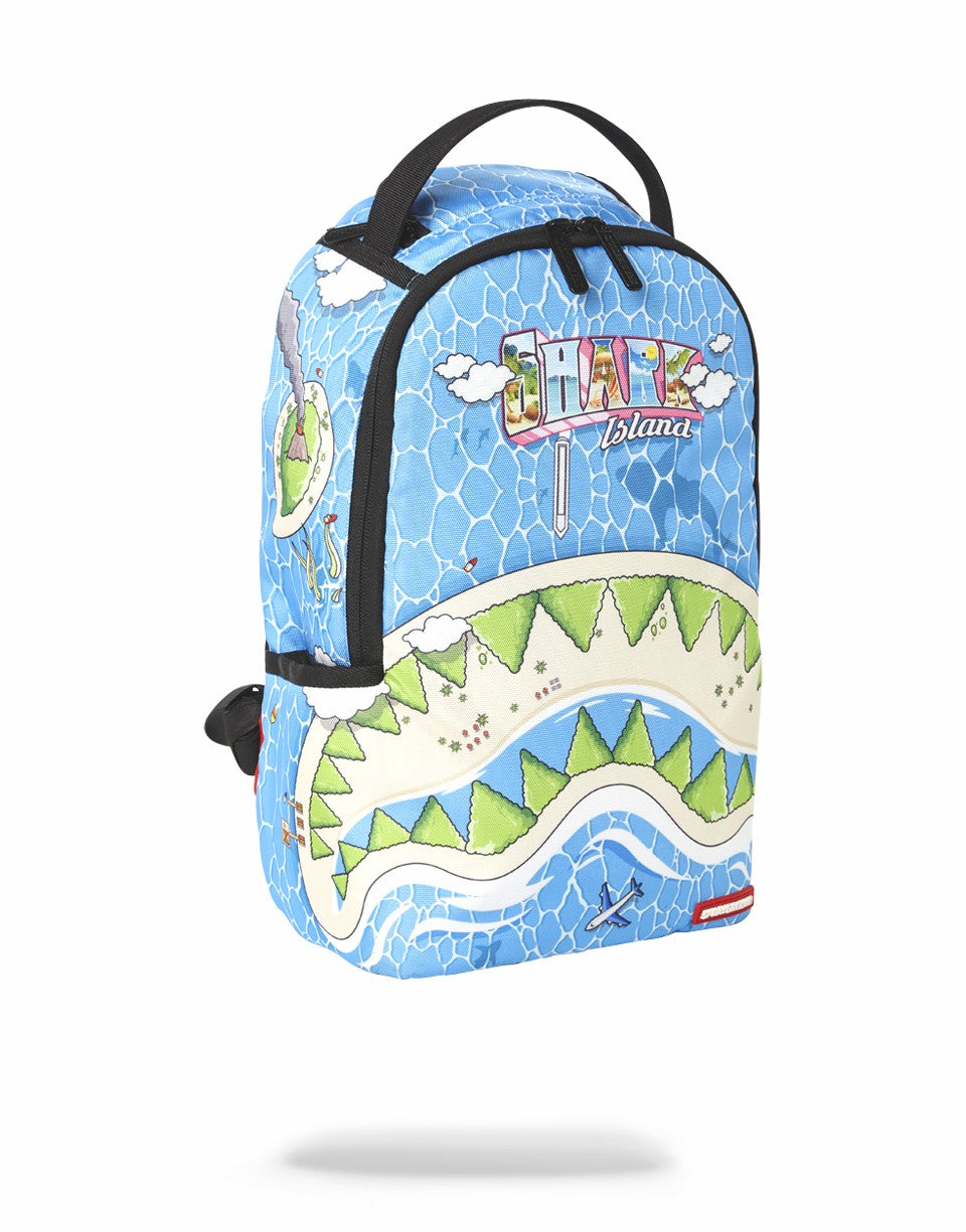 Sprayground - MINI WELCOME TO SHARK ISLAND BACKPACK