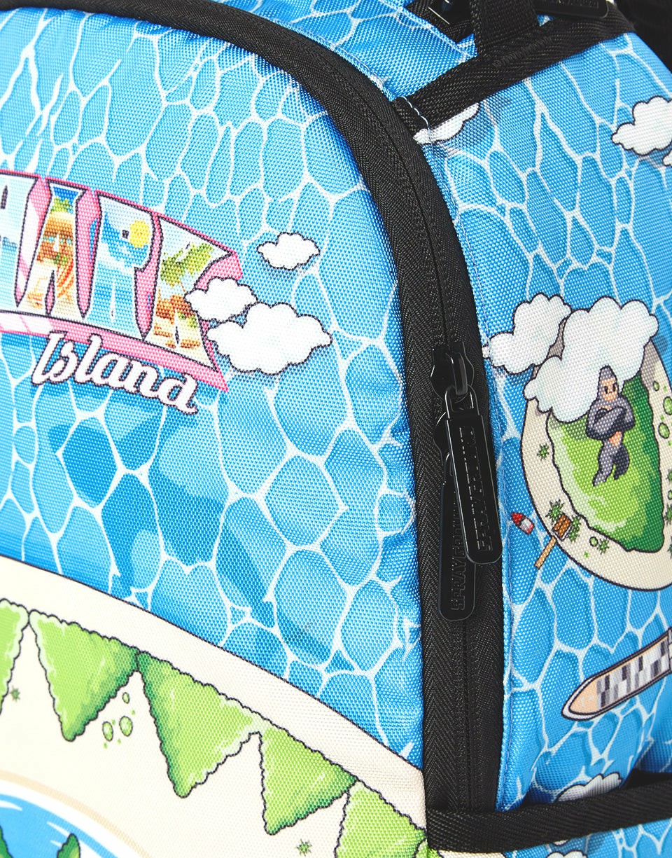 Sprayground - MINI WELCOME TO SHARK ISLAND BACKPACK