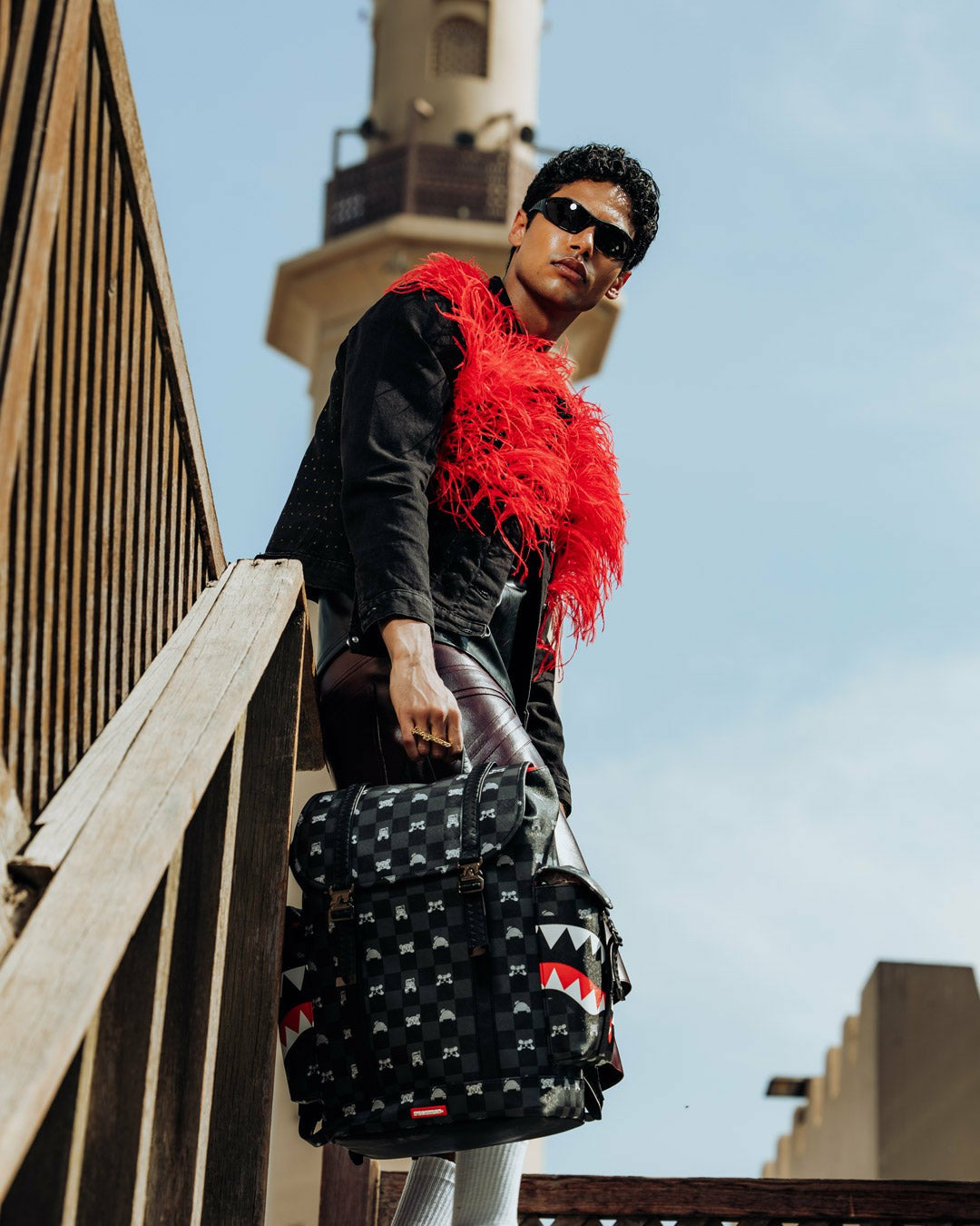 Sprayground - SHARK MOB HIDEOUT MONTE CARLO BACKPACK