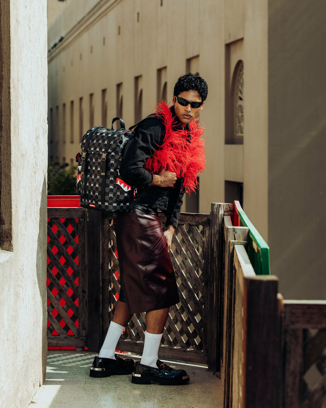 Sprayground - SHARK MOB HIDEOUT MONTE CARLO BACKPACK