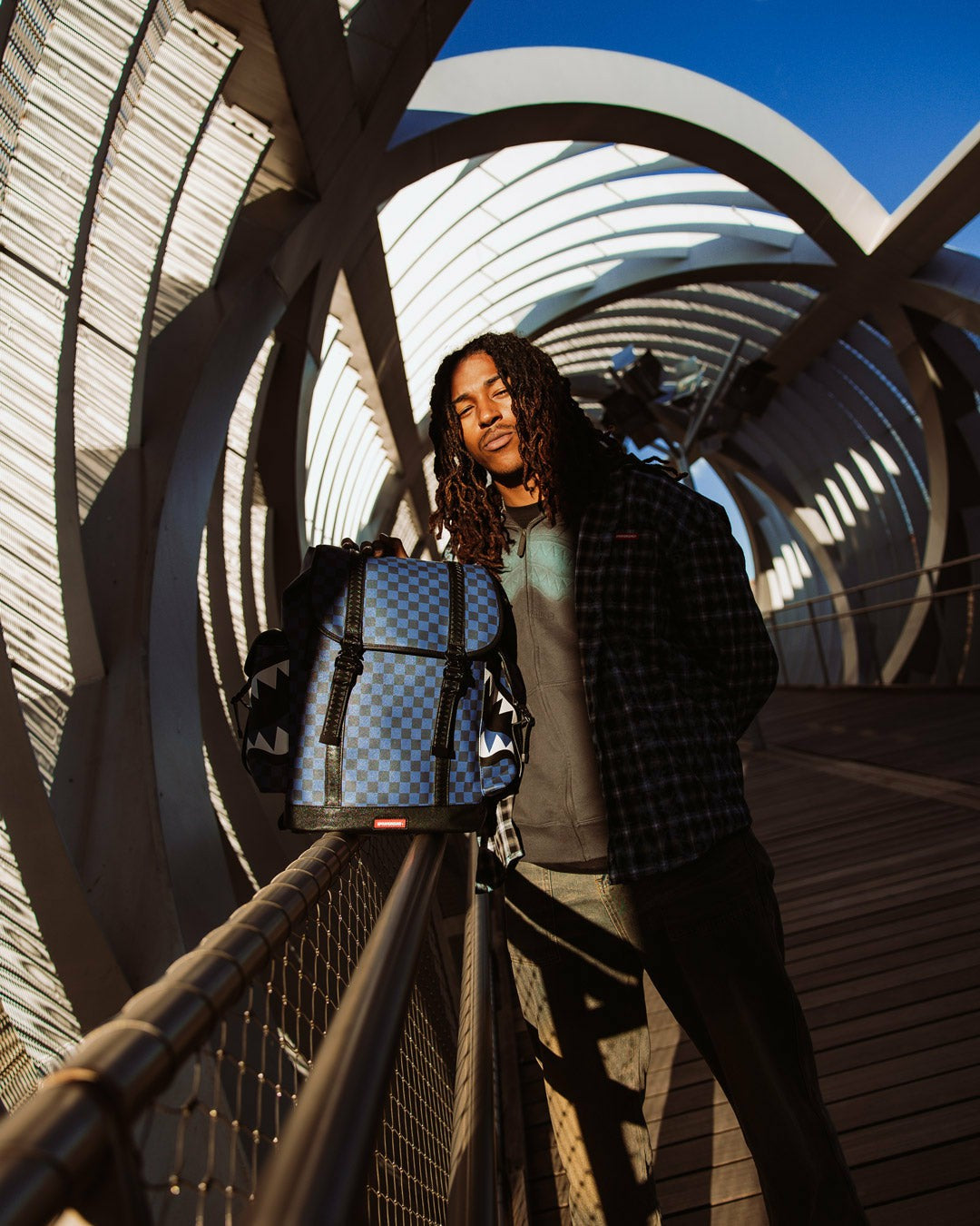 Sprayground - MIDNIGHT MAGIC SHARKS IN PARIS MONTE CARLO BACKPACK