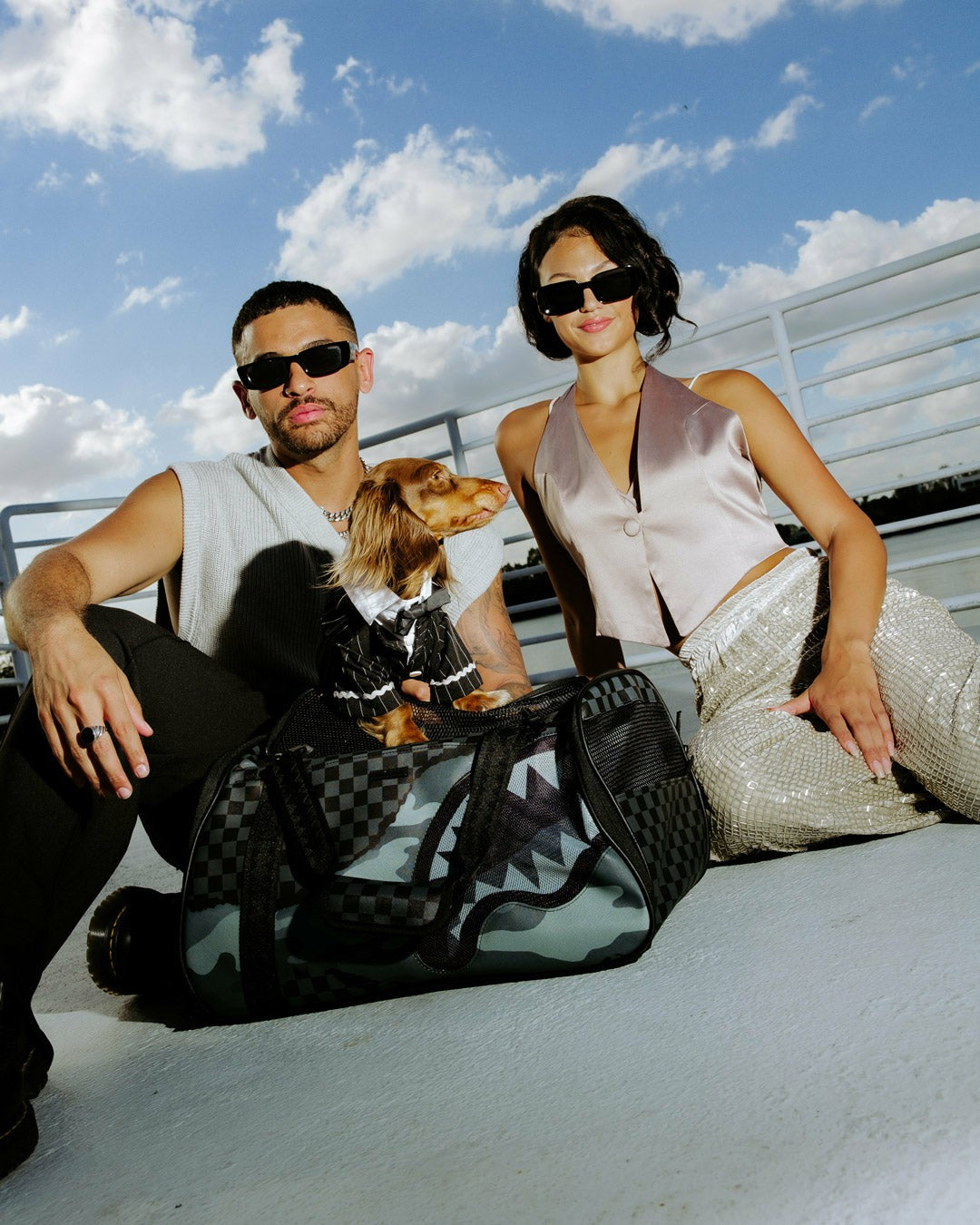 Sprayground - 3AM RIPTIDE PET CARRIER DUFFLE