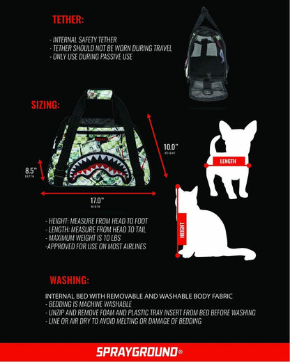 Sprayground - MAMA I MADE IT PET CARRIER