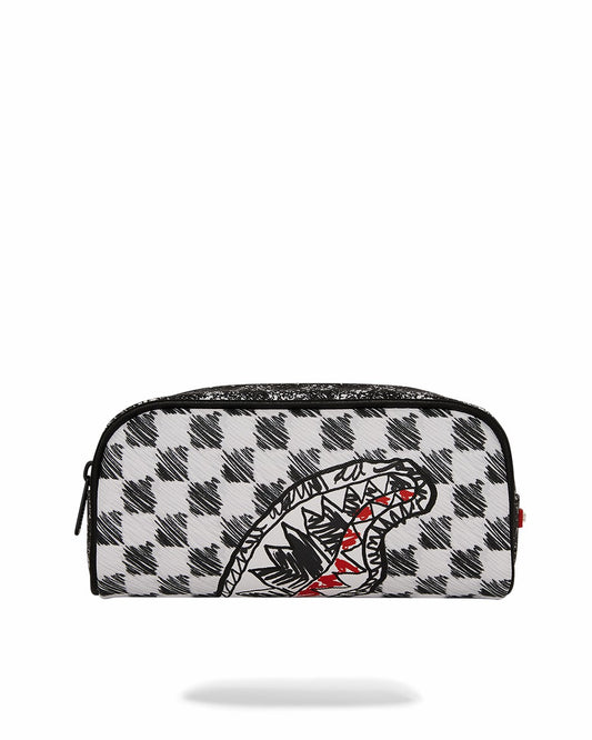 Sprayground - SCRIBBLE DRIBBLE CHECK POUCH