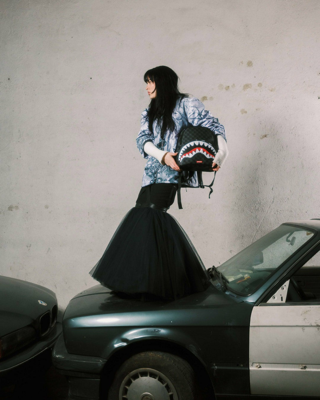 Sprayground - SHARKS IN PARIS HYPER PUFF SAVAGE BACKPACK