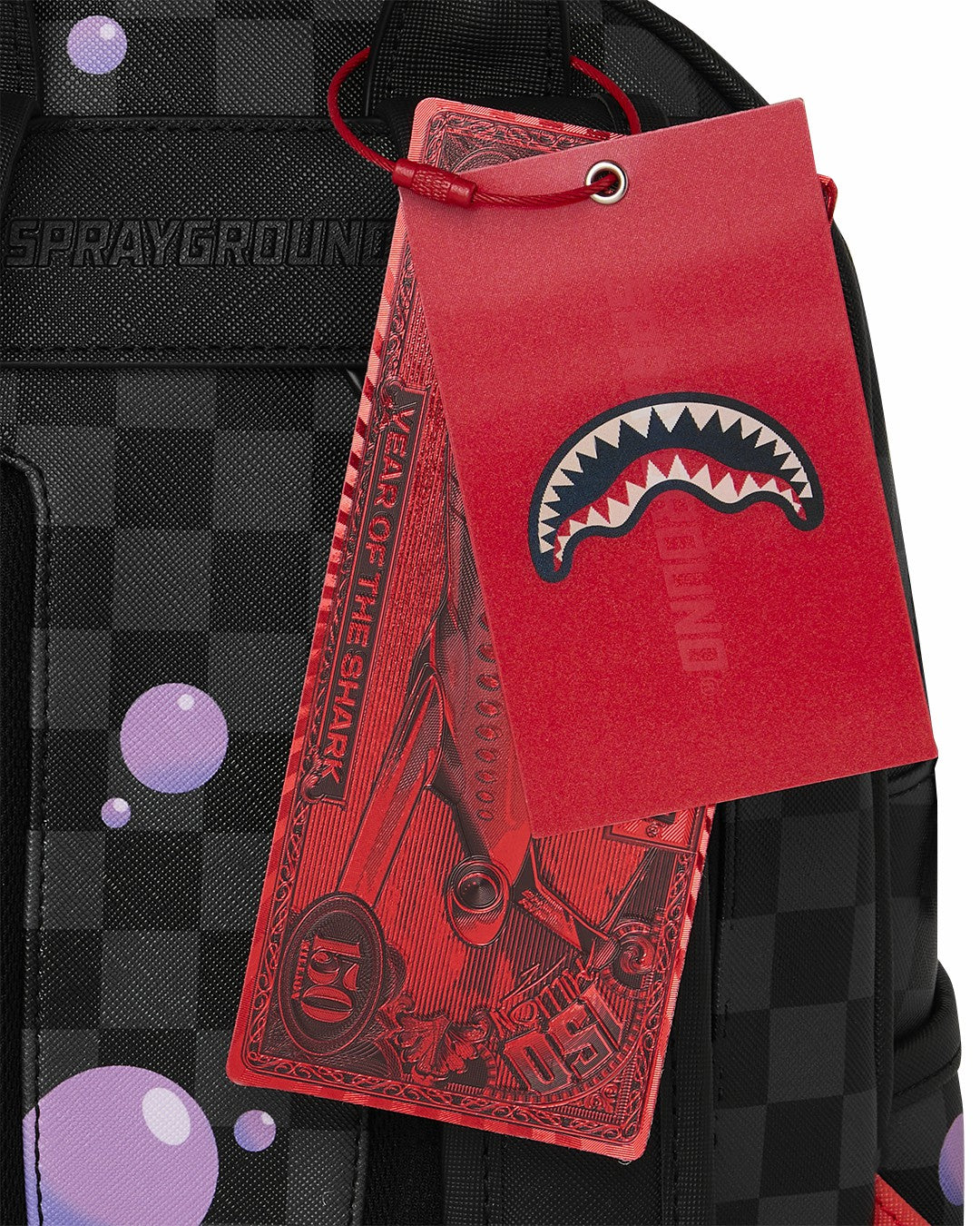 Sprayground - PURPLE SLIME SHARK SAVAGE BACKPACK