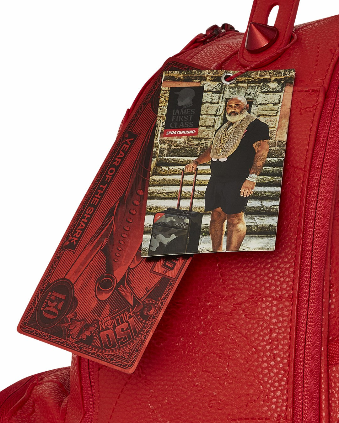 Sprayground - JAMES FIRST CLASS RUBY RED CHATEAU BACKPACK