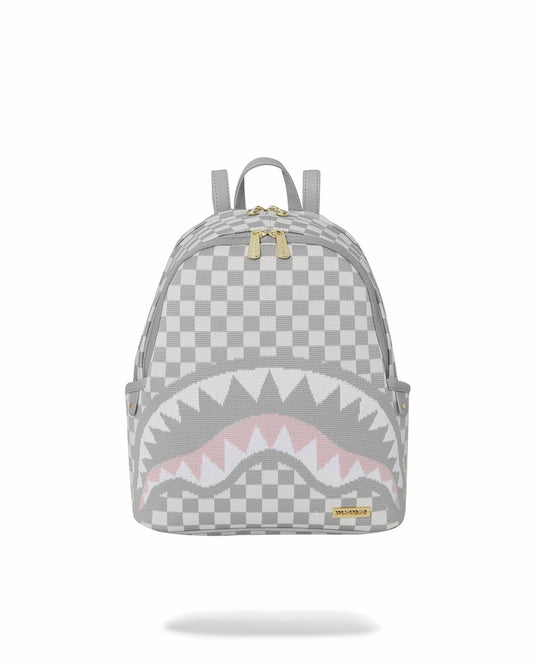 Sprayground - KNIT SHARKS IN PARIS IN CREAM SAVAGE BACKPACK