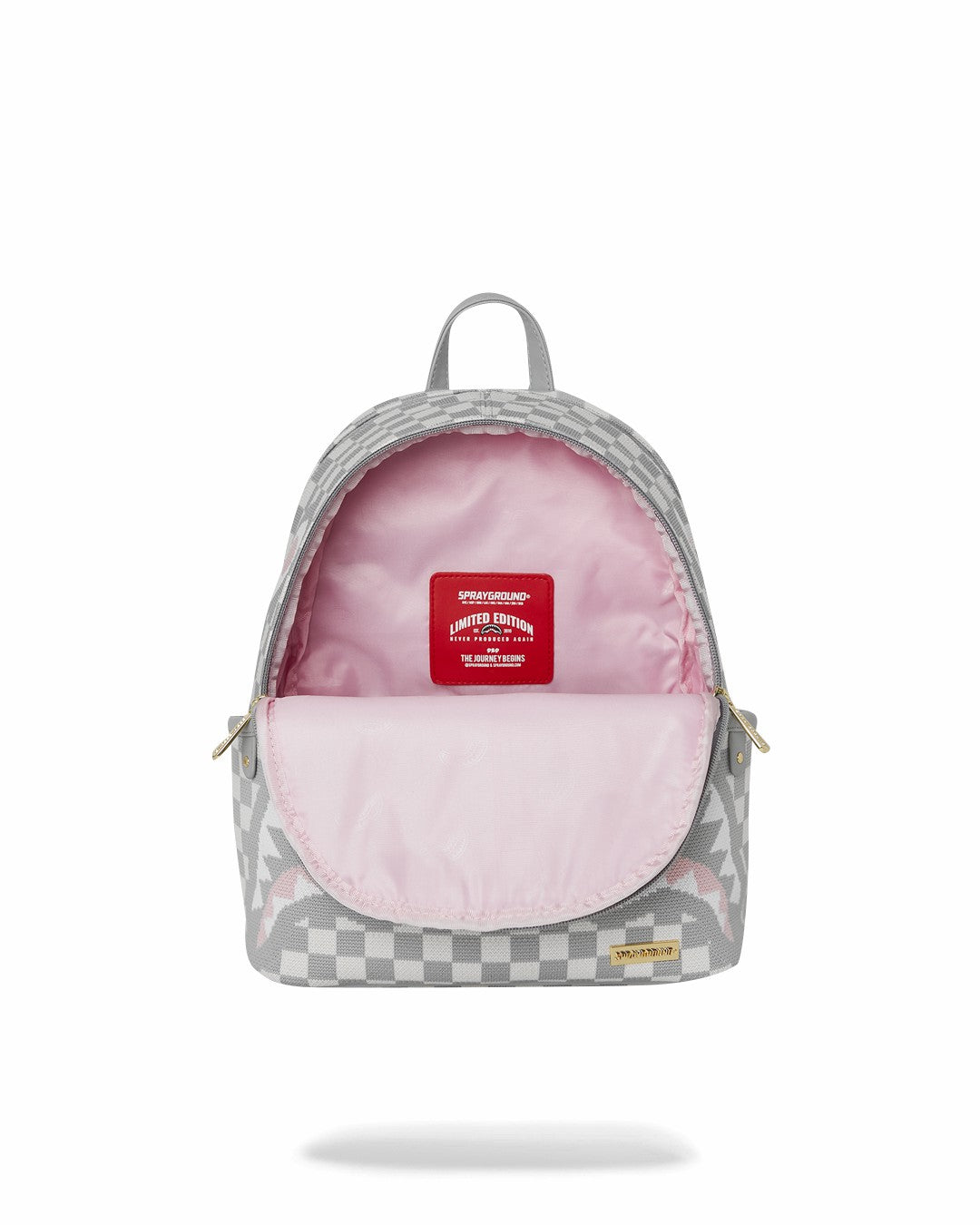 Sprayground - KNIT SHARKS IN PARIS IN CREAM SAVAGE BACKPACK