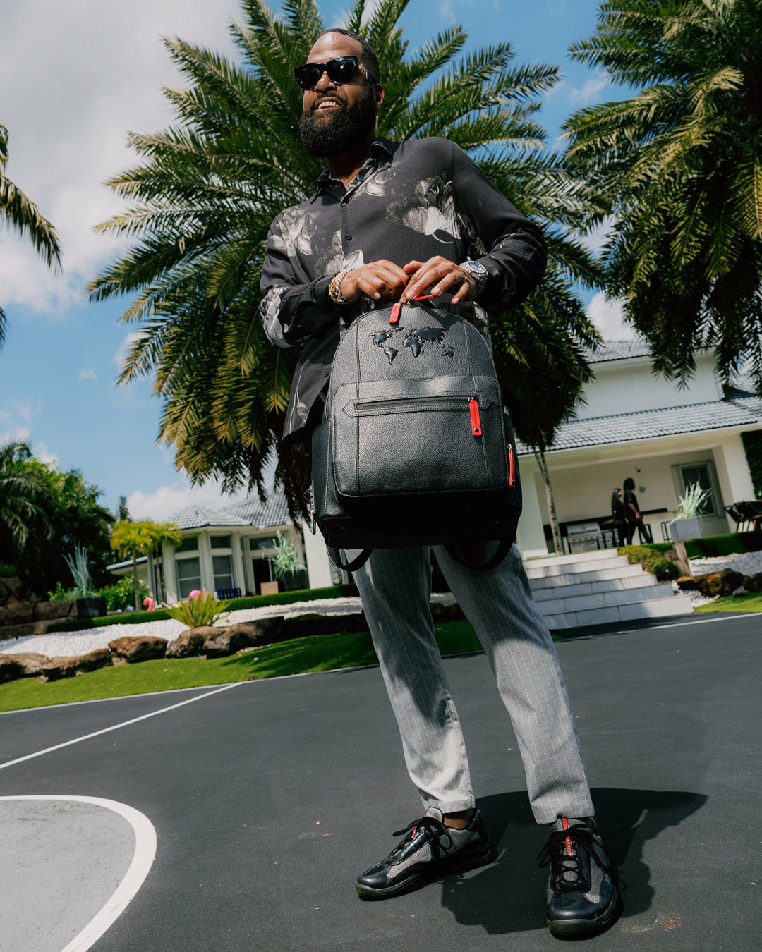 Sprayground - JAMES FIRST CLASS GLOBAL TAKEOFF CARGO BACKPACK