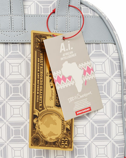 Sprayground - A.I.8 AFRICAN INTELLIGENCE BOOKED & BUSY SAVAGE BACKPACK