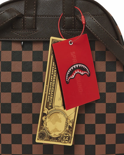 Sprayground - EXTERIOR GOLD ZIP POCKET SHARKS IN PARIS SAVAGE BACKPACK