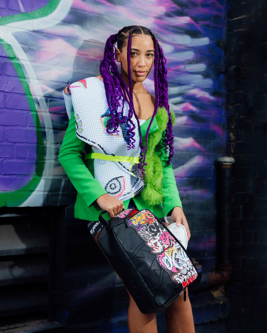 Sprayground - HALF GRAFF NIGHT SNEAKER HOLDER