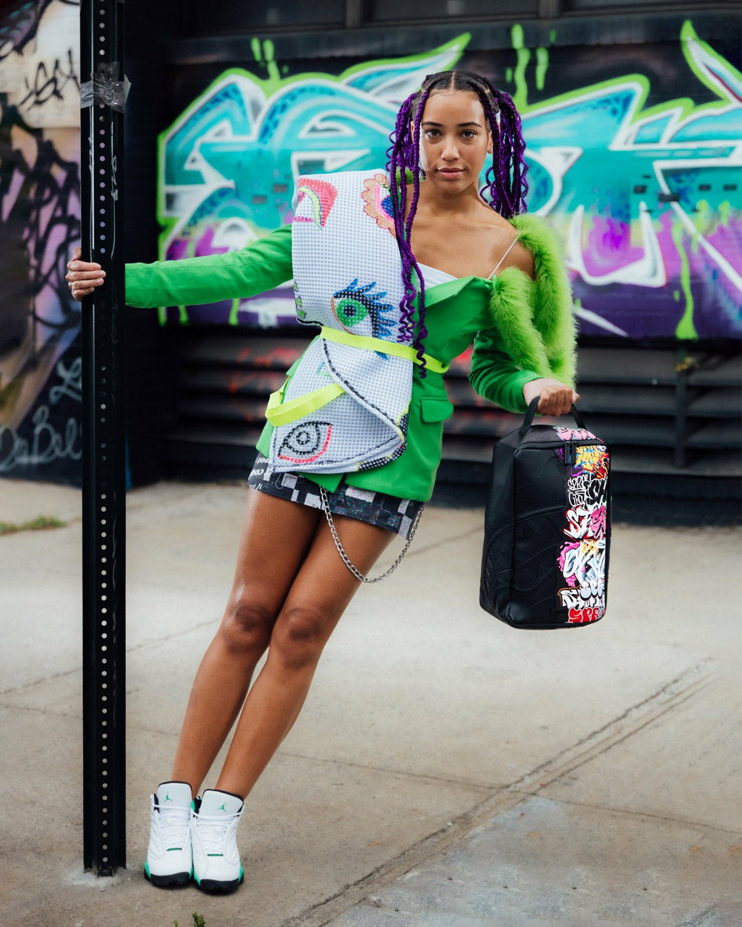 Sprayground - HALF GRAFF NIGHT SNEAKER HOLDER
