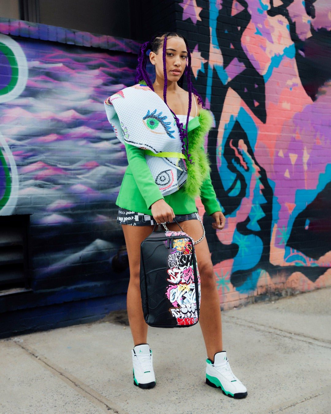 Sprayground - HALF GRAFF NIGHT SNEAKER HOLDER