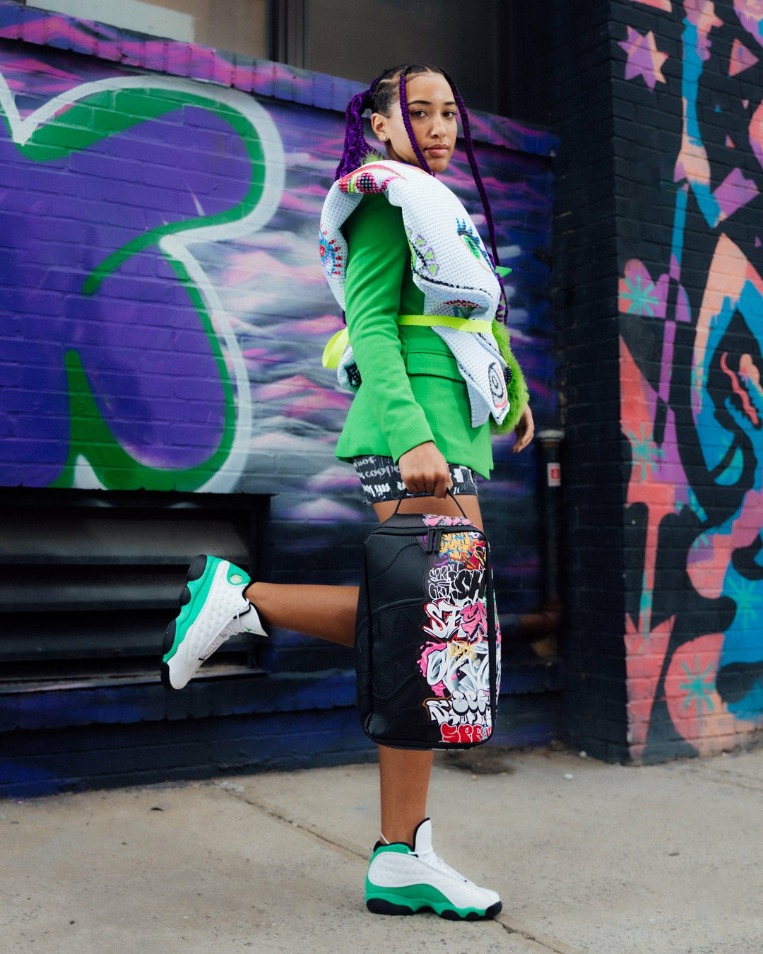 Sprayground - HALF GRAFF NIGHT SNEAKER HOLDER