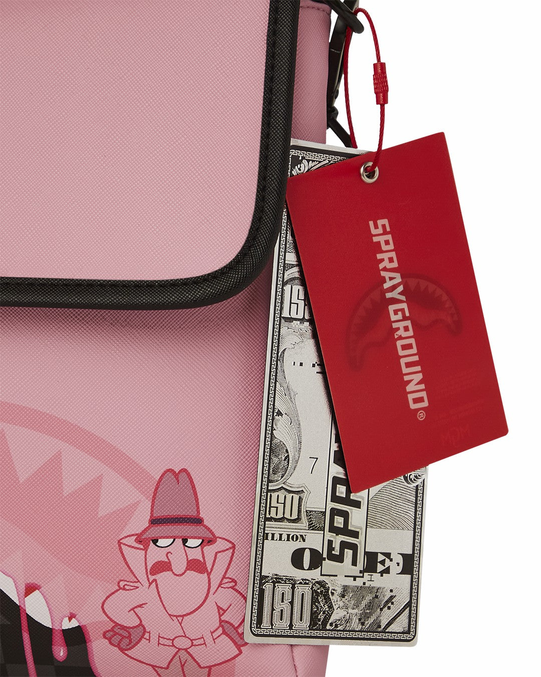 Sprayground - PINK PANTHER PINK PAINTER MESSENGER SLING BAG