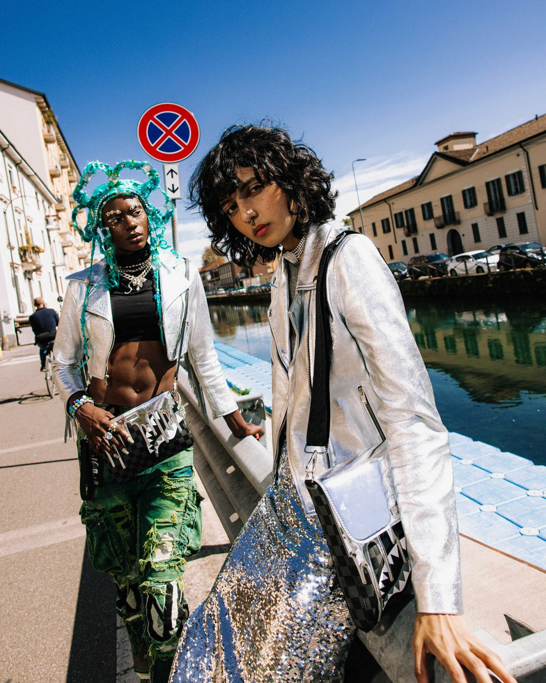Sprayground - GHOST DRIP MESSENGER BAG