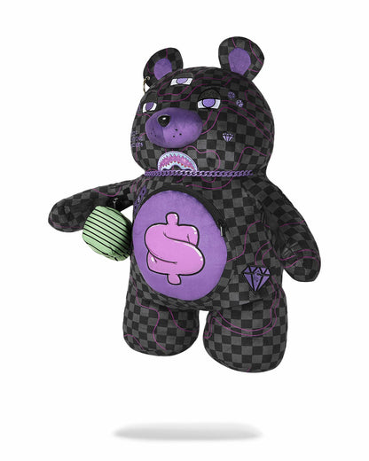 Sprayground - PURPLE SLIME SHARK MONEYBEAR BACKPACK