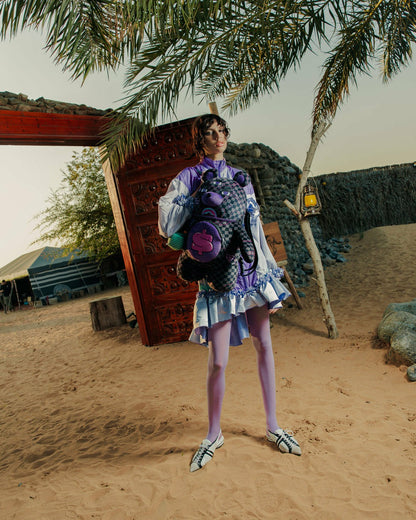 Sprayground - PURPLE SLIME SHARK MONEYBEAR BACKPACK