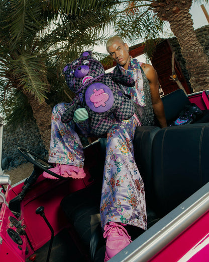 Sprayground - PURPLE SLIME SHARK MONEYBEAR BACKPACK