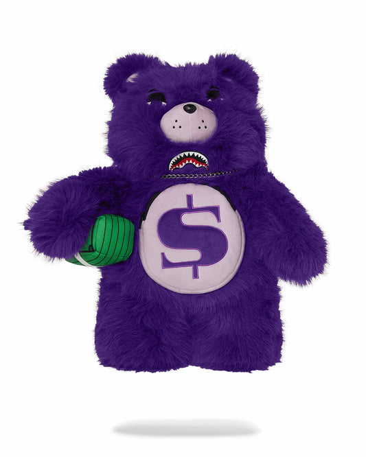 Sprayground - FURZILLA SHARK (PURP) MONEYBEAR BACKPACK