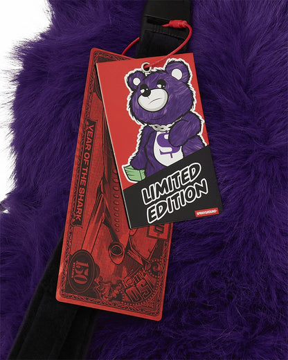Sprayground - FURZILLA SHARK (PURP) MONEYBEAR BACKPACK