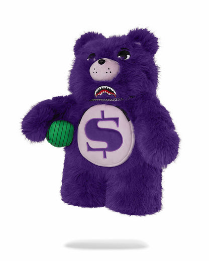 Sprayground - FURZILLA SHARK (PURP) MONEYBEAR BACKPACK